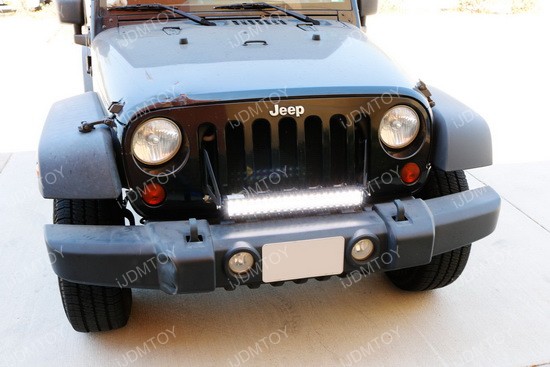 Jeep Wrangle -Front Grille LED Light Bar 20