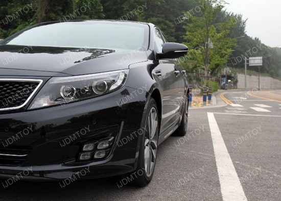 Kia Optima LED DRL quad 01