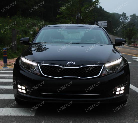 Kia Optima LED DRL quad 02