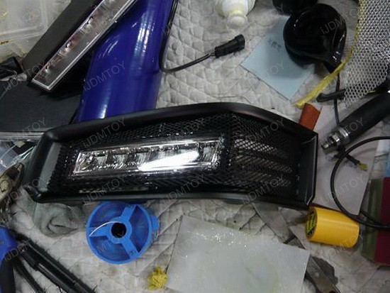 10-LED LED Daytime Running Light Lamps 3