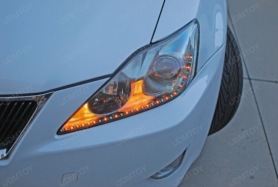 Lexus IS250 Switchback LED Strips 2