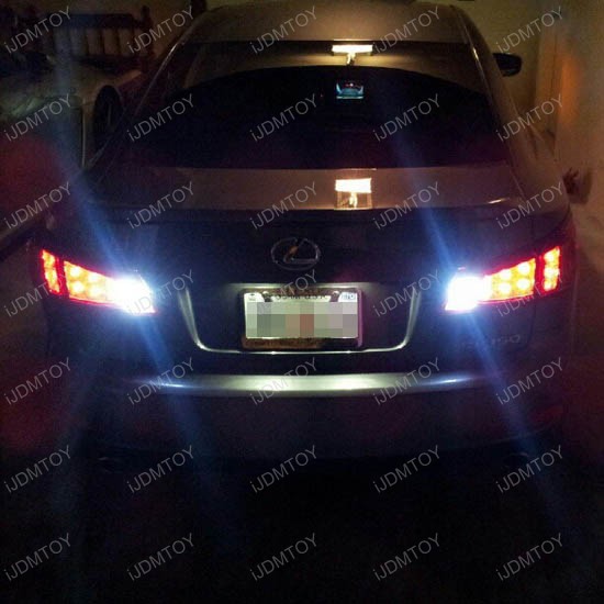 Lexus IS 921 LED Backup Reverse Light Bulbs 2