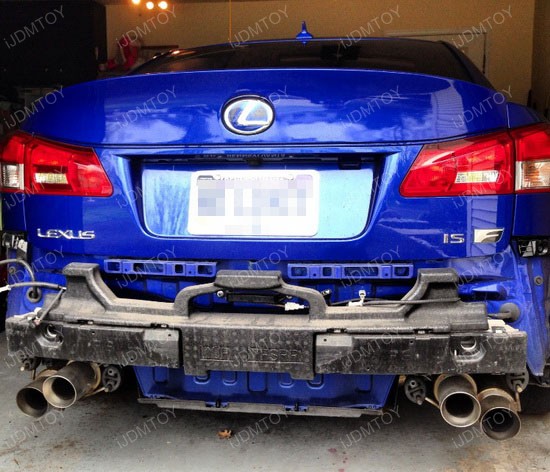 Lexus LED Rear Bumper Reflector Lights 01