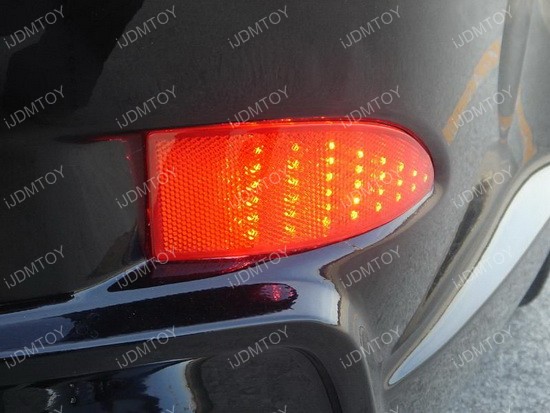 Lexus IS LED Bumper Reflectors 01
