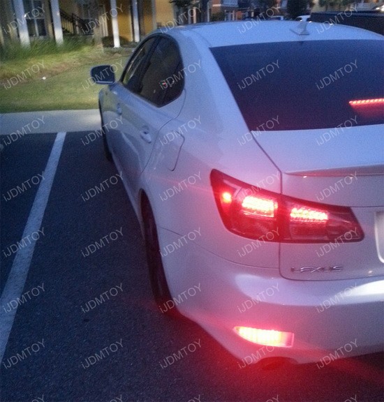 Lexus IS250 IS350 LED Bumper Reflector 02