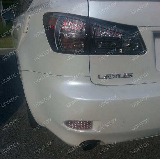 Lexus IS250 IS350 LED Bumper Reflector 05