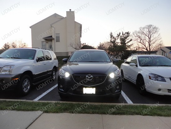 Mazda CX-5 High Beam LED Daytime Running Lights 1