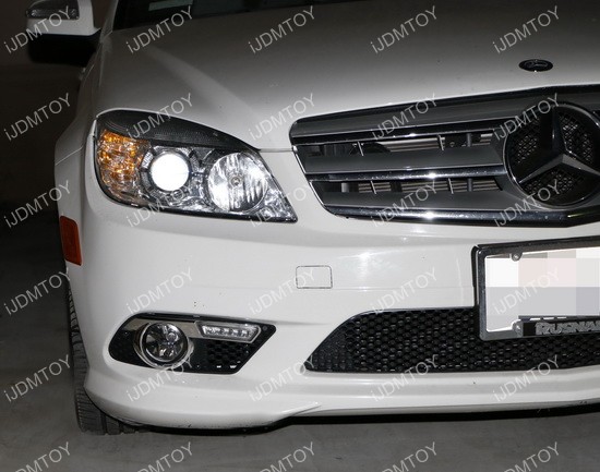 Mercedes Benz C Class LED Daytime Running Lights 01