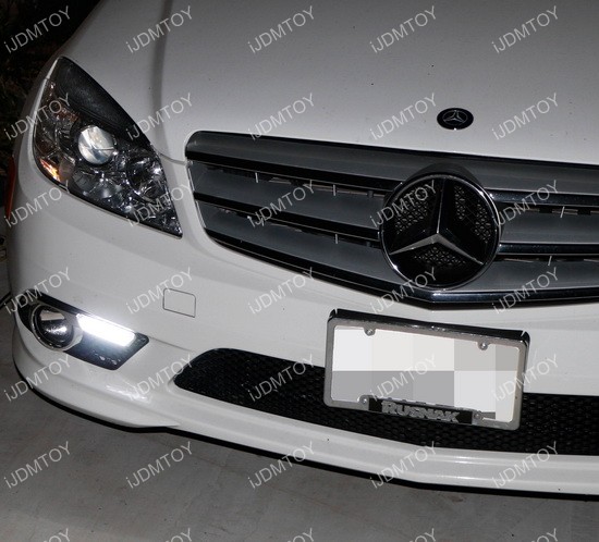 Mercedes c300 led daytime running lights #2