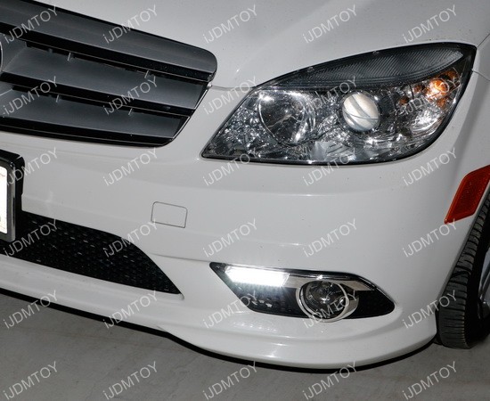 Mercedes c class led daytime running lights