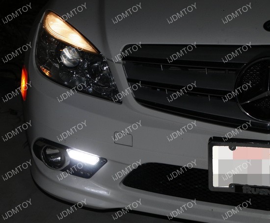 Mercedes c300 led daytime running lights #7