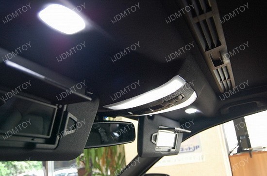 Mercedes C350 LED Interior 01