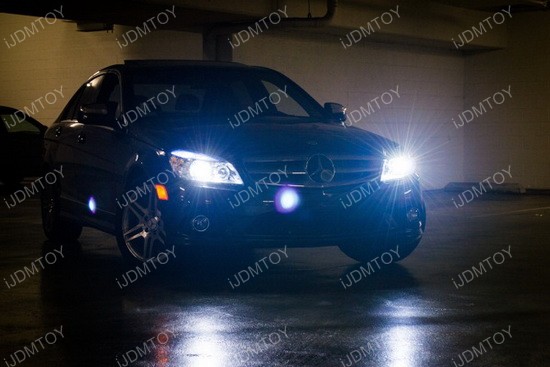 Mercedes W204 LED Parking Lights 01