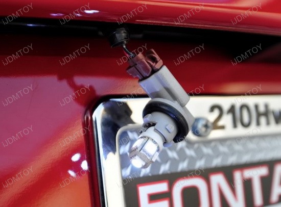 Nissan 370Z License 168 LED Bulbs 3