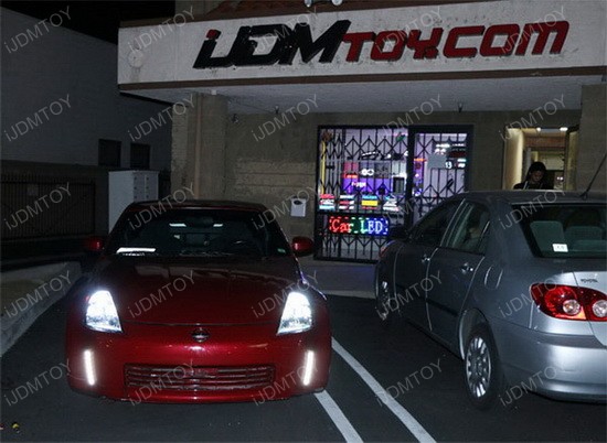Nissan 350z front bumper lights #9