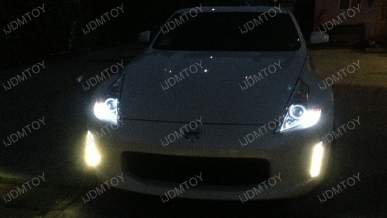 Nissan 370z LED Daytime Running Light Enable Kit 4