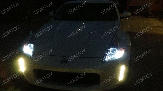 Nissan 370z LED Daytime Running Light Enable Kit 5