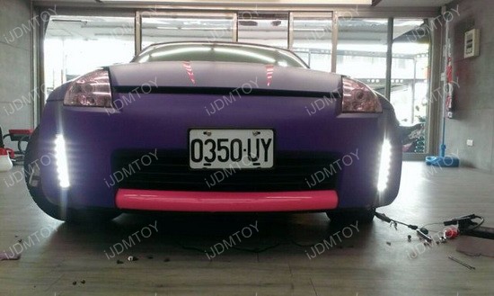 Nissan 350Z LED Daytime Running Lights 02