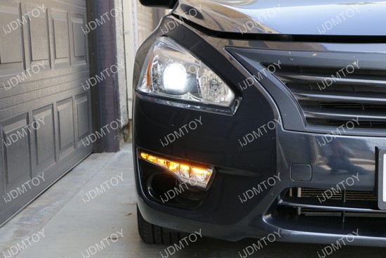 Nissan Altima switchback LED DRL 04
