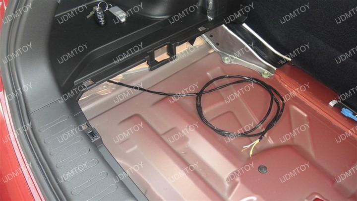 Nissan Juke LED Rear Fog Install 06