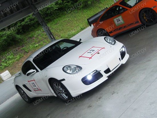 Porsche Cayman H11 LED Fog Light Bulbs 1