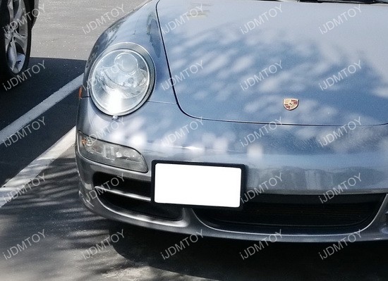 Porsche Tow Hook License Plate Mount 03