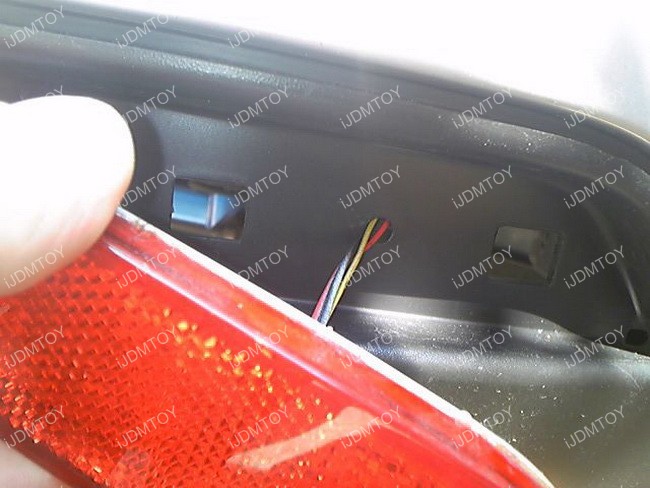 Subaru LED Reflectors Install 02