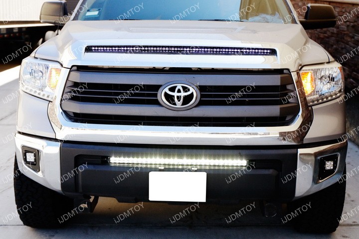 How to install Toyota Tundra LED Light Bar System | iJDMTOY.com