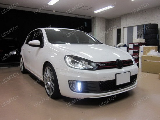 Exact Fit Volkswagen GTi LED DRL Kit 3