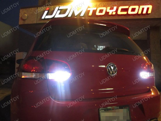 Volkswagen GTi Error Free 7440 LED Backup Reverse Lights 1