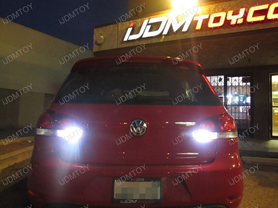 Volkswagen GTi Error Free 7440 LED Backup Reverse Lights 2