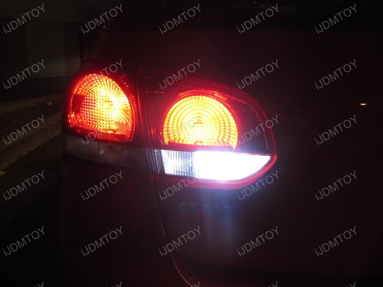 Volkswagen GTi Error Free 7440 LED Backup Reverse Lights 4