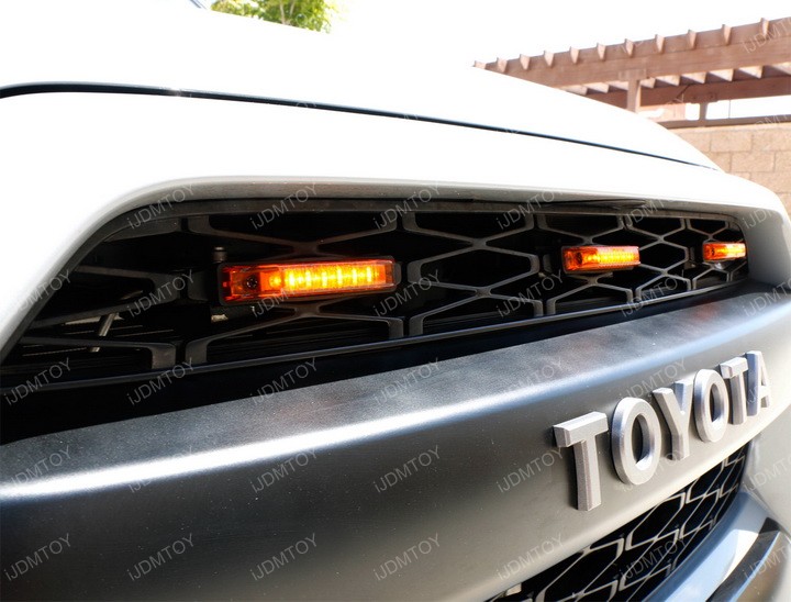 thumbnail image 2 of Amber LED Wide Angle Fog Light Kit For Toyota Tacoma Tundra 4Runner – Pair 2 of 4