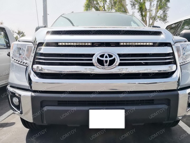 2014-2017 Toyota Tundra Install Front Grille LED Light Bar Kit