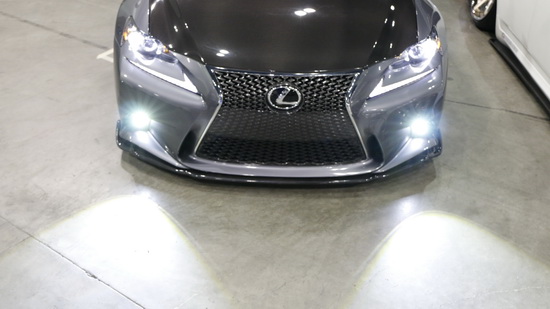 Lexus IS 350 LED Fog Light in AutoCon 2016