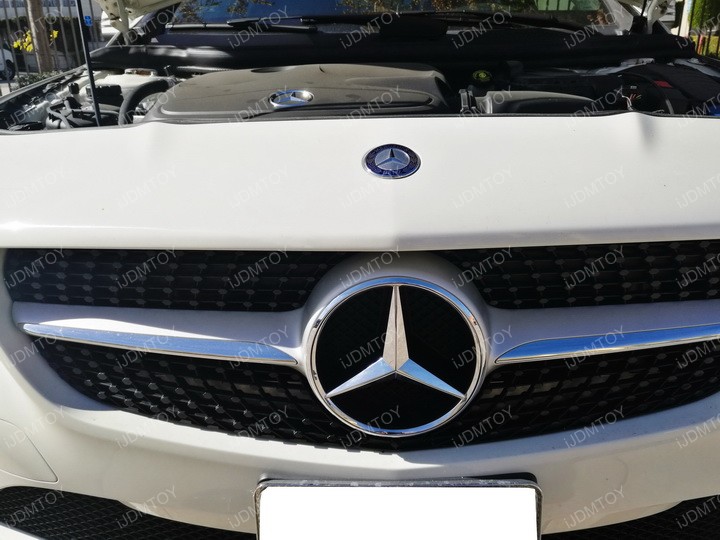 Install Mercedes illuminated LED base