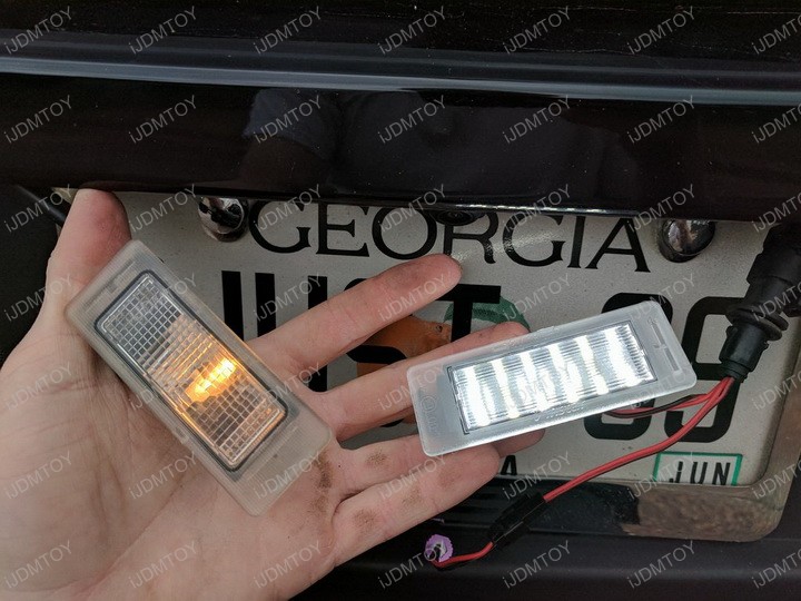 Chevy Camaro Malibu OEM Replace CANbus LED License Plate Lights