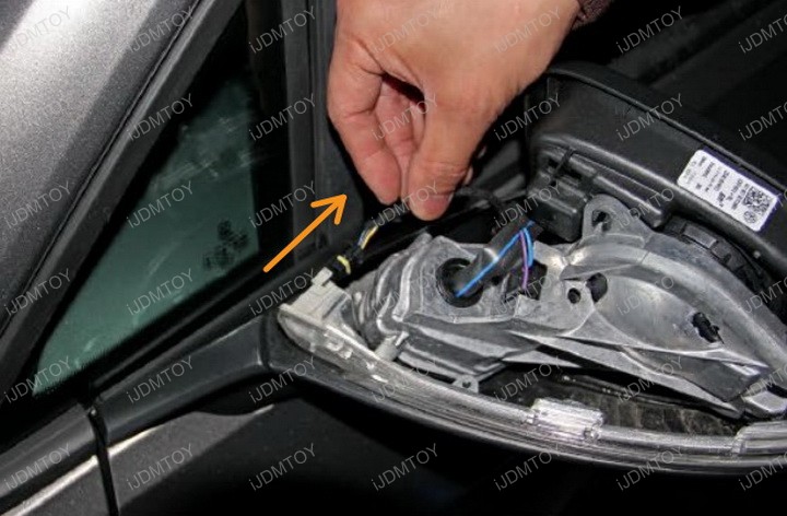 2015 up Volkswagen Mk7 GTI Sequential LED Mirror Turn Signal