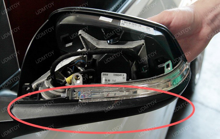 How-To LED blinker installation in mirror housings