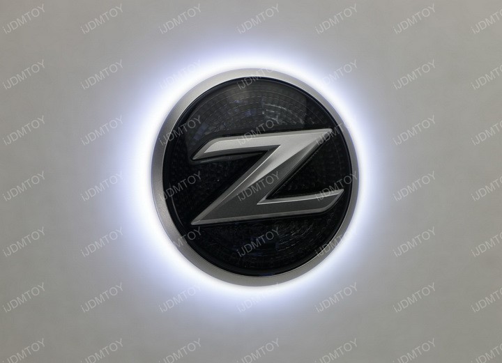 How to Install Z4 Style Nissan 350z 370z LED Side Emblem Illuminating Rings