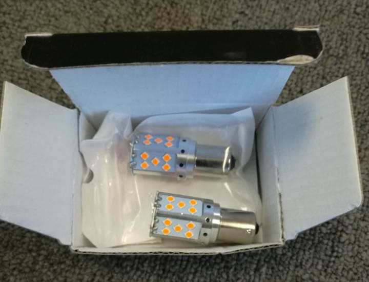 No Hyper Flash 7440 LED Turn Signal Light Bulbs, PlugNPlay Style