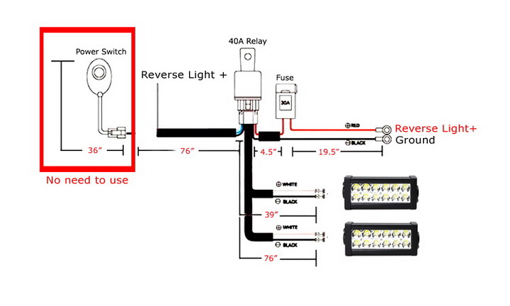 Ford Toyota Chevy Dodge Rear Dual LED Light Bar Kit Install — iJDMTOY.com
