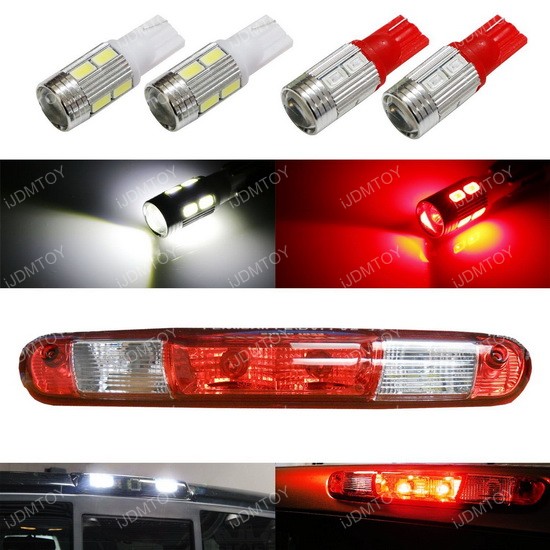 High Power 10SMD 921 912 920 168 T10 LED Replacement Bulbs Truck 3rd