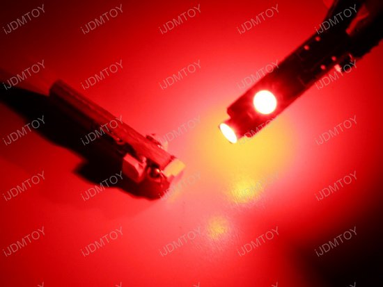 T5 T4 LED Wedge Light Instrument Cluster Dash Lights