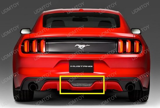 2015 ford mustang high power led rear fog light reverse light
