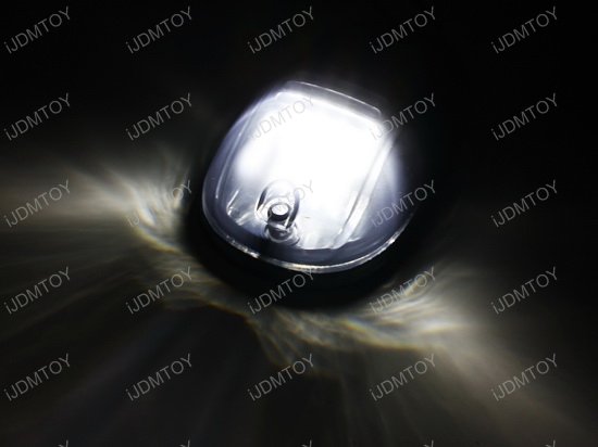 Truck Roof Top White LED Cab Marker Lights