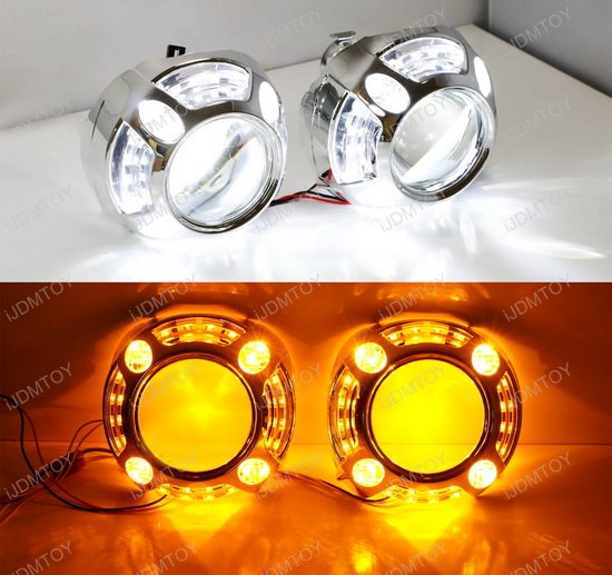 3.0 Morimoto Bi-Xenon Projector Lens with Porsche style shroud