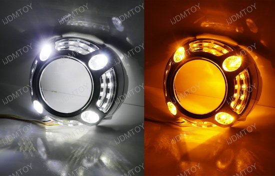 3.0 Morimoto Bi-Xenon Projector Lens with Porsche style shroud