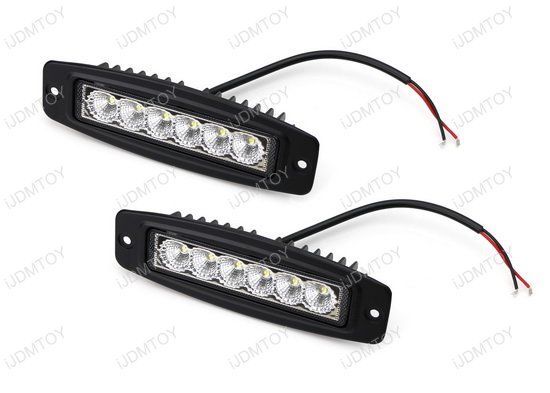6 18w flush mount