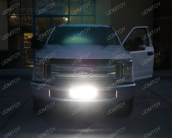 2017 up f250 f350 led light bar w front bumper bracket wire how to wire led light bar without relay